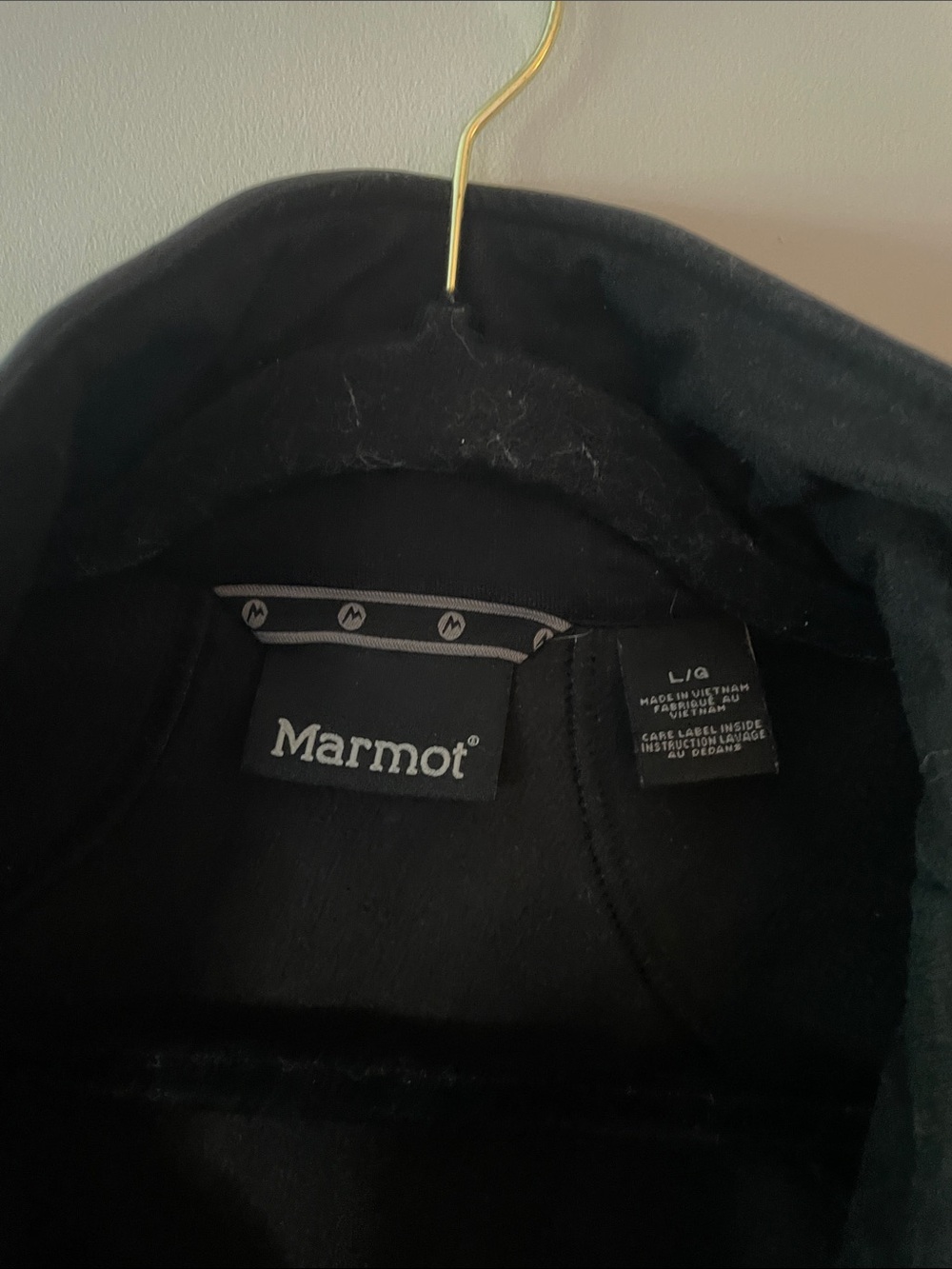 Marmot Black Lightweight Softshell Jacket with Logo - Picture 2 of 7